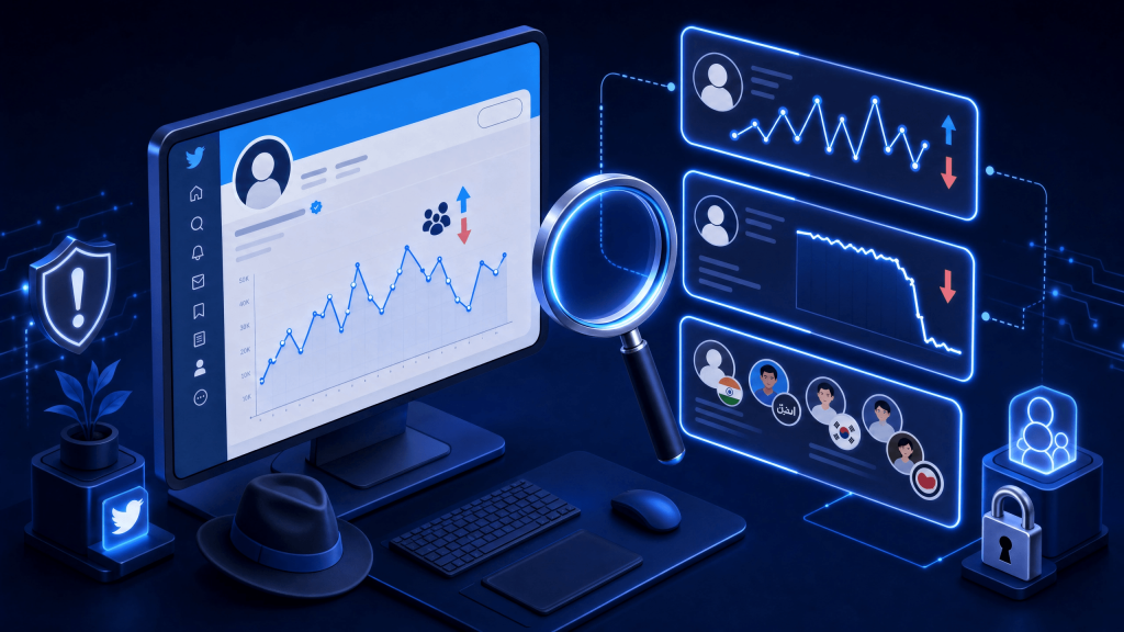 Twitterフォロワー購入アカウントの見分け方は?